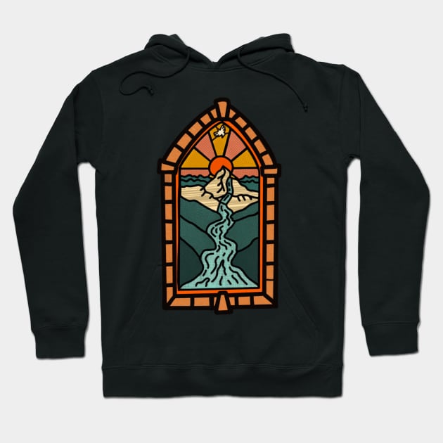 Looking out the window Hoodie by AUDREYHELLADOPE